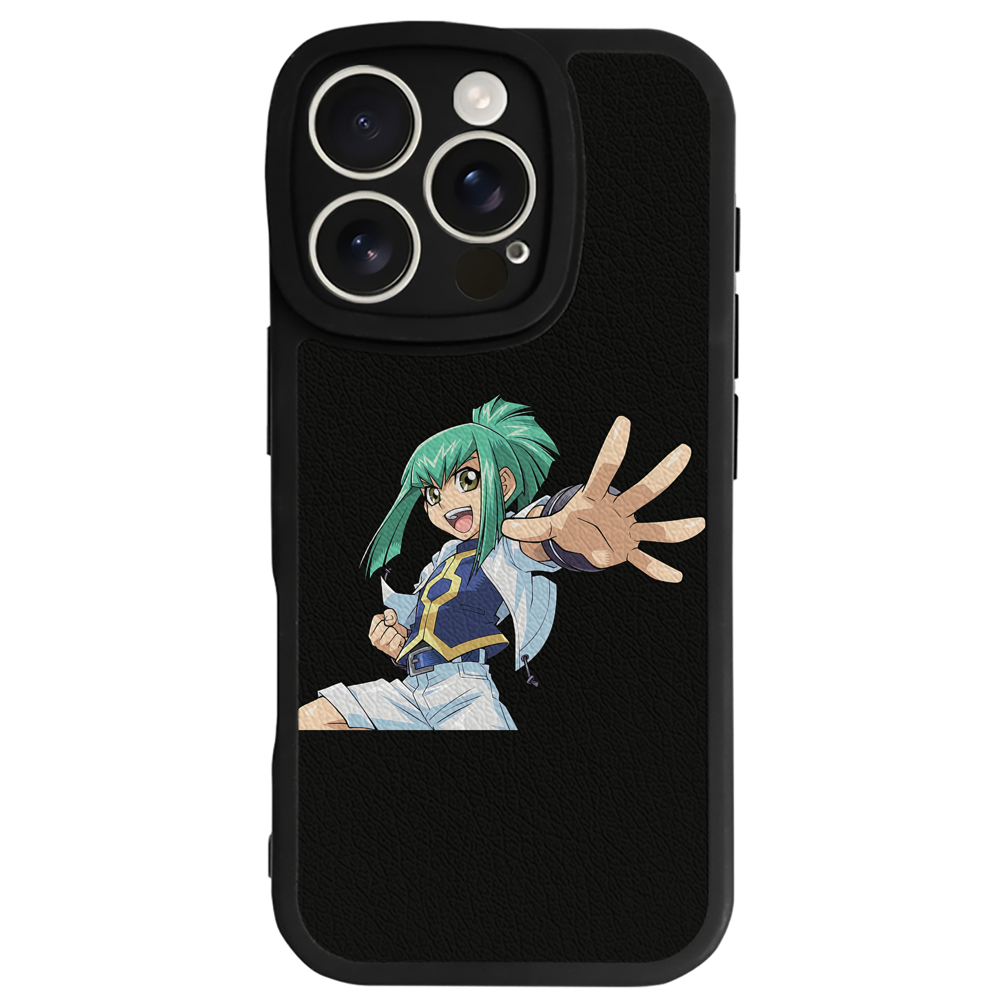 遊☆戯☆王 Yu-Gi-Oh! 【iPhone 16シリーズ対応】シリコンスマホケース（レザー調） 材質：シリコン